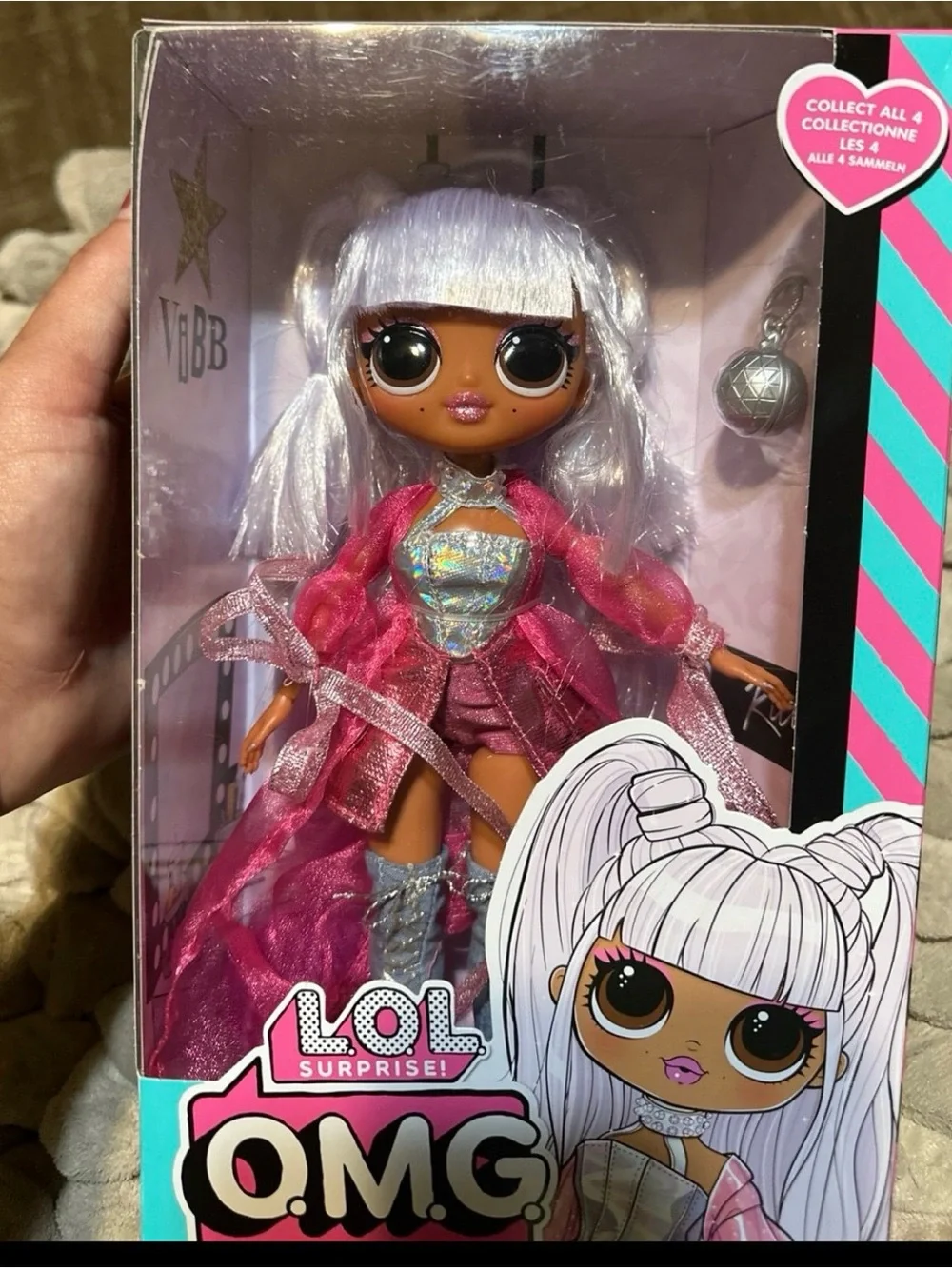 L.O.L. Surprise! Doll in Pink & Silver Glam Outfit
